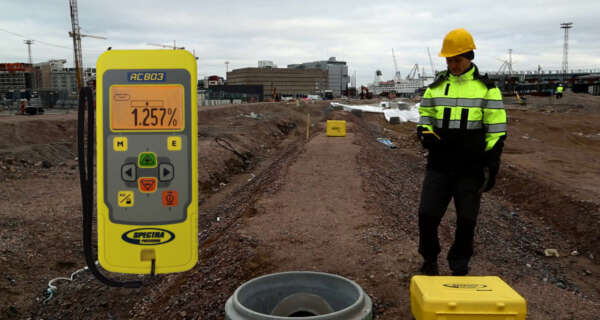 Lijnlaser met zeer groot automatisch waterpasstelbereik