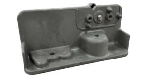 Spectra verticaal adapter HL700 serie Verticale bevestiging van de handontvanger op statief met zowel 5/8" als 1/4" aansluiting. Geschikt voor o.a. Spectra HL700,HL750,HL760,HL760U en CR700