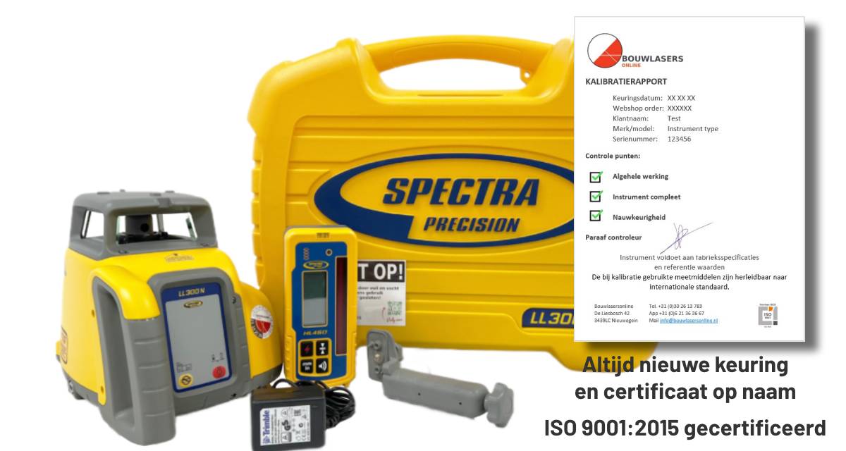 _Spectra LL300N set Bouwlasers Online