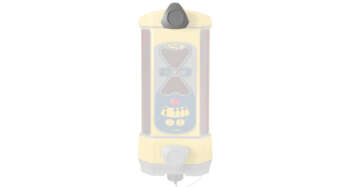 Spectra machine ontvanger knop