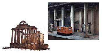 voor een optimale beeldoverlapping. Visueel SLAM-systeem: Ervaar uw traject in realtime op een tablet dankzij het Visual SLAM-systeem.