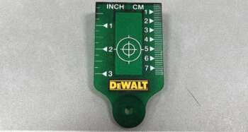 Richtmerk Groen universeel magnetisch t.b.v. groenlicht lasers Bijzonderheden: Geen Levering 1 stuk