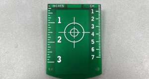 Richtmerk Groen universeel magnetisch t.b.v. groenlicht lasers Bijzonderheden: Geen Levering 1 stuk