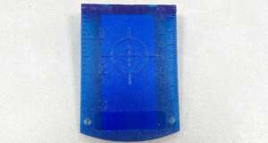 Richtmerk blauw universeel magnetisch t.b.v. groenlicht lasers Bijzonderheden: Geen Levering 1 stuk