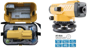 Topcon AT-B3A Categorie: Merken, Nedo lasers, Waterpasinstrument | Artikelnr.: 1012379-02 | Bekijk specificaties