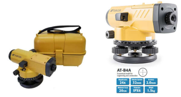 Topcon AT-B4A Categorie: Merken, Nedo lasers, Waterpasinstrument | Artikelnr.: 1012379-52 | Bekijk specificaties