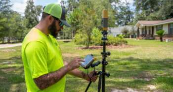 ideaal voor diverse landmeet-