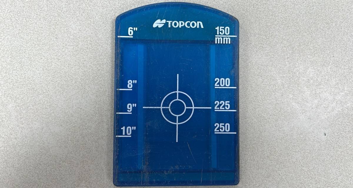 Richtmerk Blauw Topcon kort Bouwlasers Online