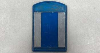 Richtmerk Blauw  t.b.v. Topcon targetholder van de TPL 3/4/5 serie rioollasers t.b.v. Groenlicht lasers Bijzonderheden: Korte target, Geschikt voor autoalign Levering 1 stuk