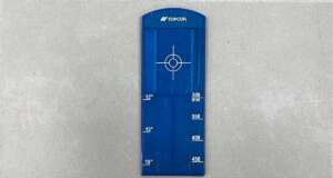 Richtmerk Blauw t.b.v. Topcon targetholder van de TPL 3/4/5 serie rioollasers t.b.v. Groenlicht lasers Bijzonderheden: Lange target, Geschikt voor autoalign Levering 1 stuk