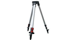 Aluminium compact licht bouwstatief Met een minimum hoogte van  0,71 m en een maximale hoogte van 1,45 m is dit licht statief prima te gebruiken bij lichte lasers en waterpaskijkers. Snelklem Dit lichte aluminium statief  is uitgerust met 2 telescopische poten voorzien van snel klemmen om te vergrendelen.
