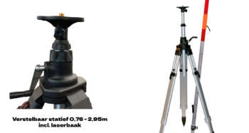 Middelzwaar aluminium verstelbaar statief