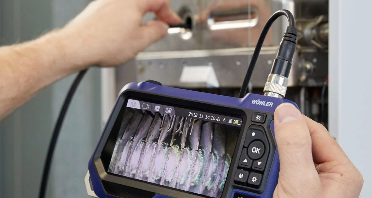 De probe heeft een inspectieafstand